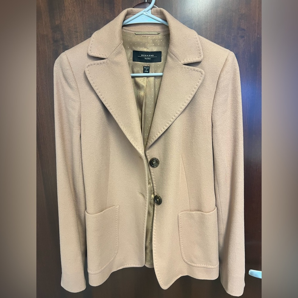 Max Mara Weekend Camel Blazer size 4